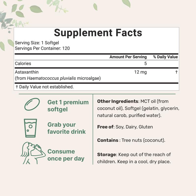 Astaxanthin Softgels